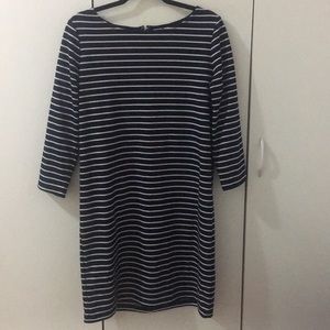 Gap Dress - Navy / white stripes